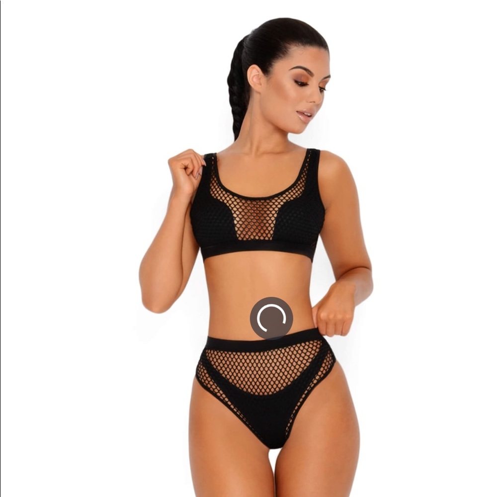 SOLD Oh Polly Don't Mesh with me Bikini